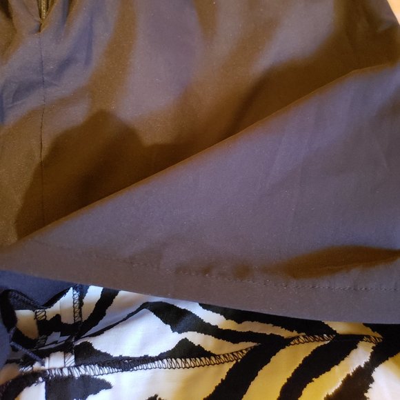 Zebra Print The Limited Viscose Blend Skirt - Picture 11 of 11